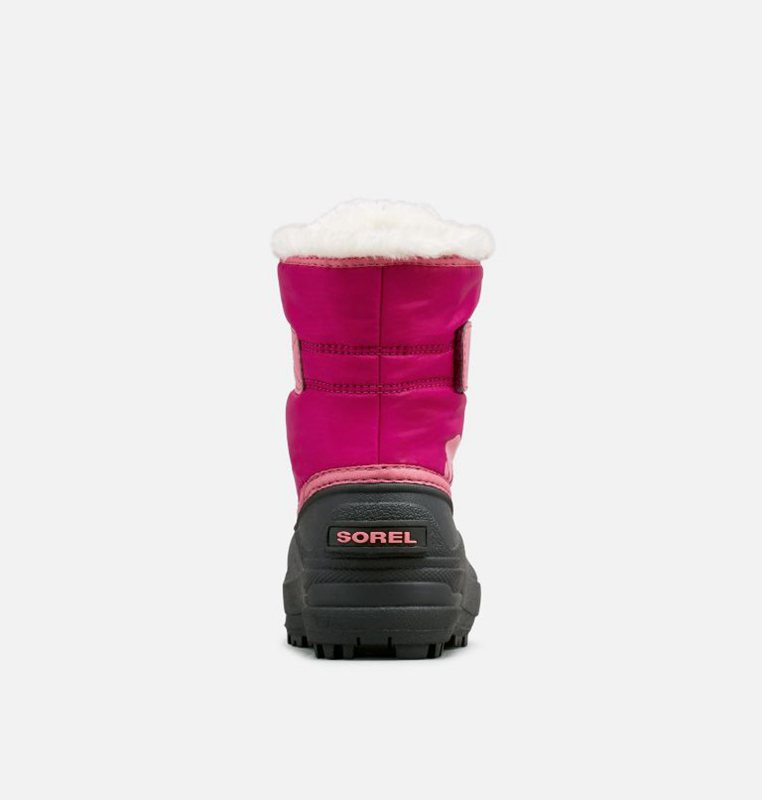 Botas Nieve Sorel Niños - Childrens Commander™ Rosas/Negras - 94172-ZRLQ